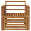 vidaXL Zestaw sof na zewnątrz Naturalny 71 x 63 x 73 cm