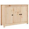 vidaXL Szafka, 100x35x74 cm, lite drewno sosnowe
