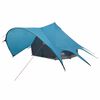 vidaXL Namiot Teepee z dachem Niebieski i szary 600 x 600 x 347 cm