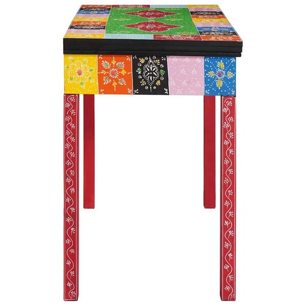 vidaXL Biurko z szufladą Brązowy 100 x 50 x 75 cm Lite drewno mango