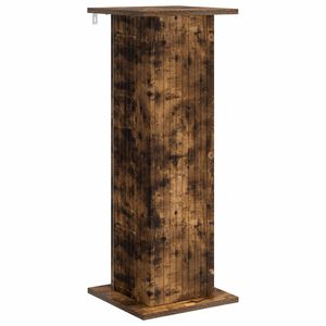 vidaXL Stojak na rośliny Dąb wędzony 30,5 x 30 x 80,5 cm