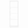 vidaXL Drzwi wewnętrzne ORKDAL Biały Zagruntowany 78 x 232 cm