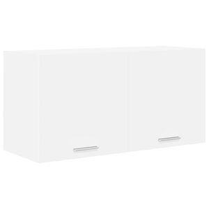 vidaXL Szafka wisząca Biały 80 x 31 x 40 cm Drewno inżynieryjne