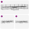 vidaXL Zestaw sof na zewnątrz 7 pcs Naturalny Lite Drewno Akacji