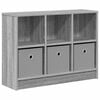 vidaXL Bufet Szary Sonoma 73,5 x 22,5 x 53,5 cm