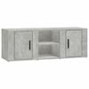 vidaXL Szafka pod TV, szarość betonu, 100x31,5x35 cm
