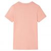 Koszulka dziecięca z kr&oacute;tkimi rękawami, jasnopomarańczowa, 104