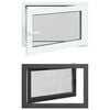 vidaXL Okno piwniczne typu tilt & turn RISOR 90 x 50 cm PVC i szkło