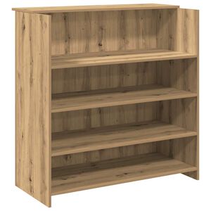 vidaXL Biurko recepcyjne dąb artisan 100x50x103,5 cm Drewno klejone
