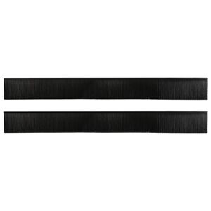 vidaXL Szczotki uszczelniające do drzwi samoprzylepne 2 szt. 100 cm