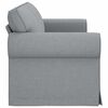 vidaXL Sofa Jasnoszary