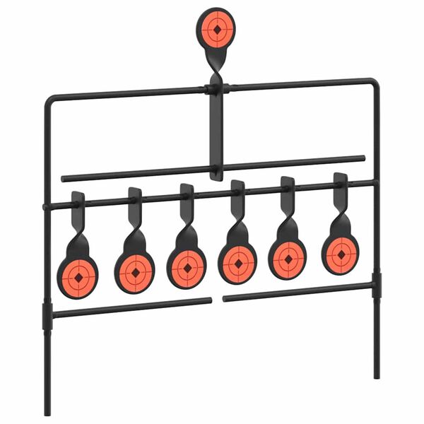 vidaXL Cel do resetowania Czarny 38 x 20,5 x 33 cm Stal