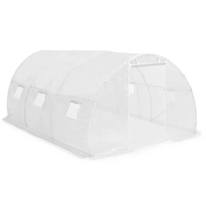 vidaXL Szklarnia ogrodowa, 13,5 m², 450x300x200 cm