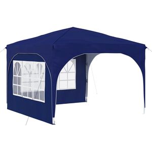 vidaXL Namiot imprezowy rozkładany 290 x 290 x 245 cm niebieski