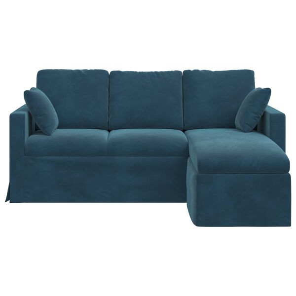 vidaXL Sofa Niebieski