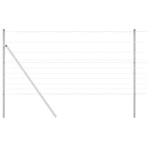 vidaXL Słupek ogrodzeniowy. Galwanizowany 25 x 1,2 m Stal