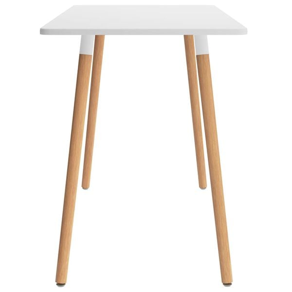 vidaXL 7-częściowy zestaw mebli jadalnianych, niebieski