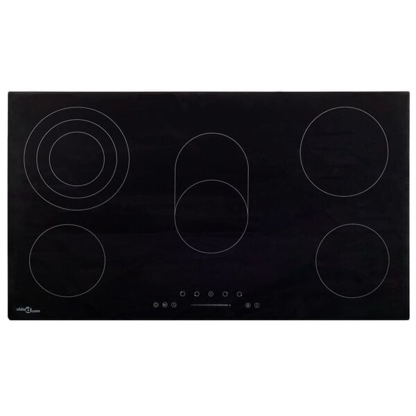 vidaXL Płyta ceramiczna z 5 palnikami, dotykowa, 77 cm, 8500 W