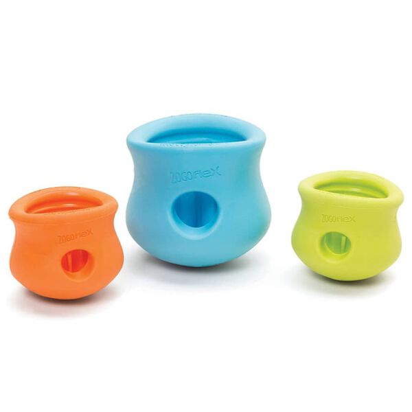 West Paw Zabawka dla psa Toppl, Zogoflex, zielona, rozmiar S