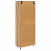 vidaXL Highboard 2 pcs Dąb rzemieślniczy Materiał drewnopochodny