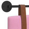 vidaXL Wisząca Głowa Gładki R&oacute;żowy 210 x 55 x 5 cm Antyczny PU