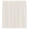 vidaXL Zasłony woalowe z kieszeniami na drążek 2 szt. Kremowe