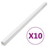 vidaXL Kanał elektroinstalacyjny, 60x60 mm, 10 m, PVC