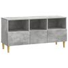 vidaXL Szafka pod telewizor 102 x 34,5 x 50 cm Betonowy szary