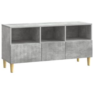 vidaXL Szafka pod telewizor 102 x 34,5 x 50 cm Betonowy szary
