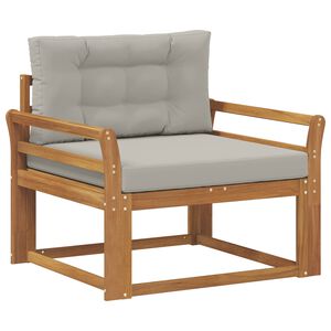 vidaXL Środkowa sofa ogrodowa naturalny