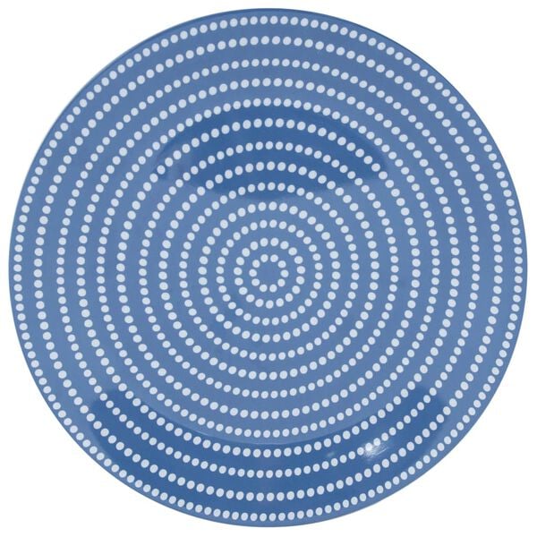 Bo-Camp 16-częściowa zastawa stołowa Mix & Match, melamina, niebieska