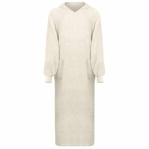 vidaXL Bluza-koc KINN Kremowy XXL bawełna