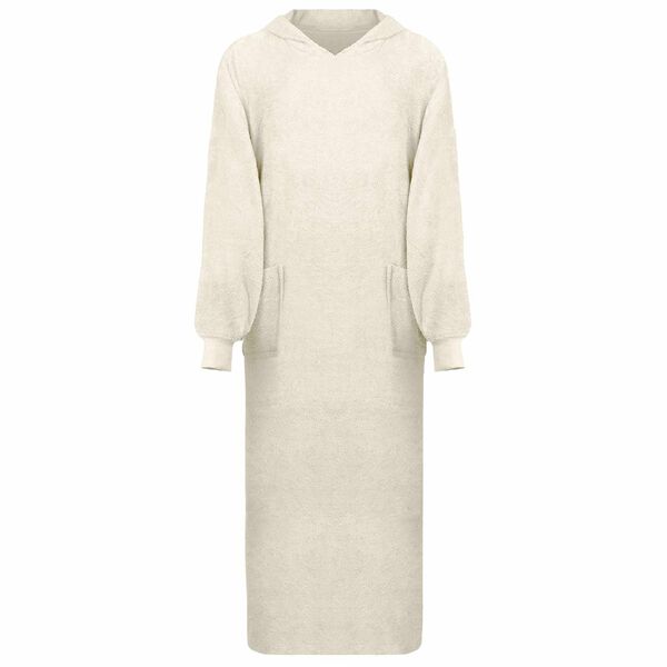 vidaXL Bluza-koc KINN Kremowy XXL bawełna