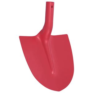 vidaXL Głowica łopaty Czerwony 39,5 x 27,5 cm Stal malowana proszkowo