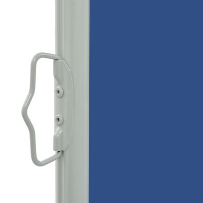 vidaXL Zwijana markiza boczna na patio, 140 x 300 cm, niebieska