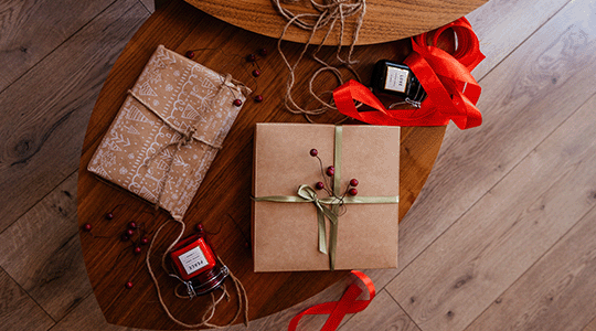 DIY Christmas gift box inspiration 