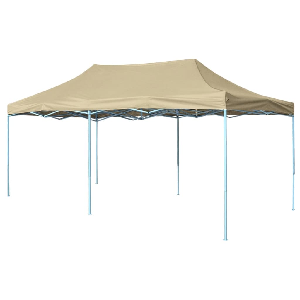 vidaXL Rozkładany namiot, pawilon 3 x 6 m, kremowy