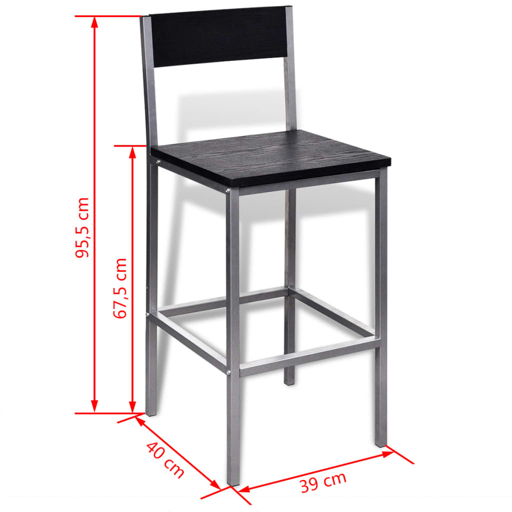 Wysoki stolik kuchenny + krzesła