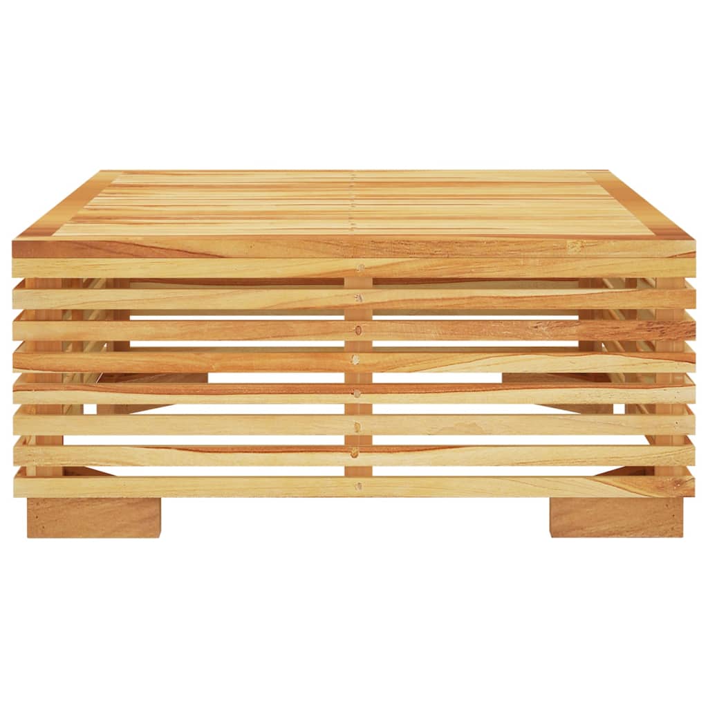 vidaXL Ogrodowy stolik kawowy, 69,5x69,5x31 cm, lite drewno tekowe