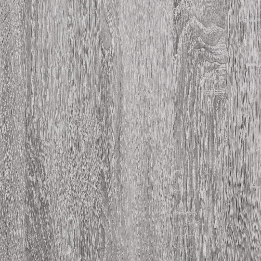 vidaXL Biurko, szary dąb sonoma, 90x45x76 cm, materiał drewnopochodny