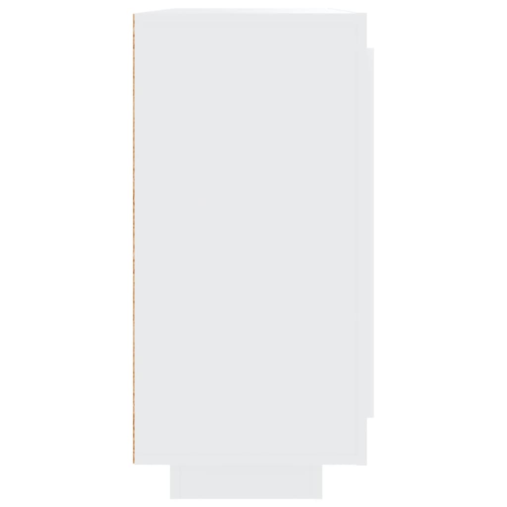 vidaXL Szafka, biała, 92x35x75 cm, materiał drewnopochodny
