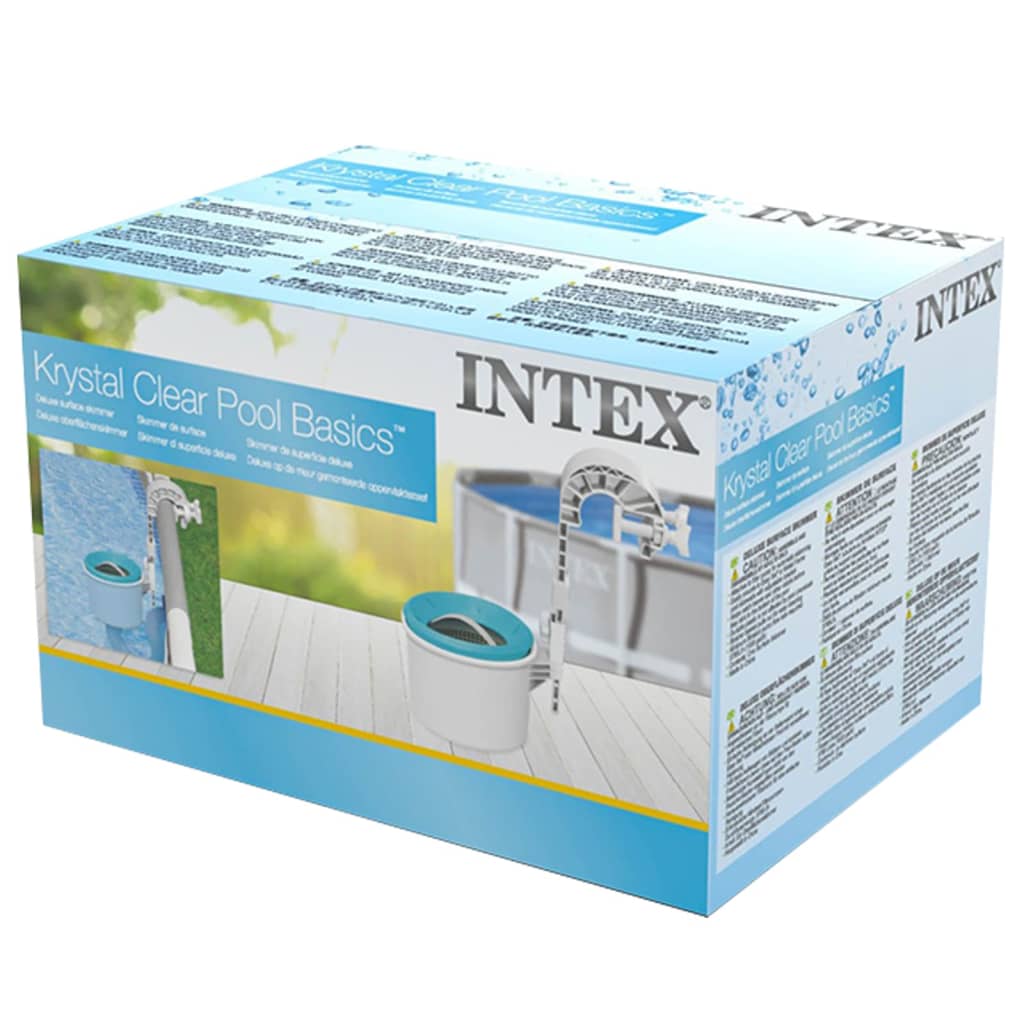 Intex Ścienny skimmer powierzchniowy do basenu Deluxe