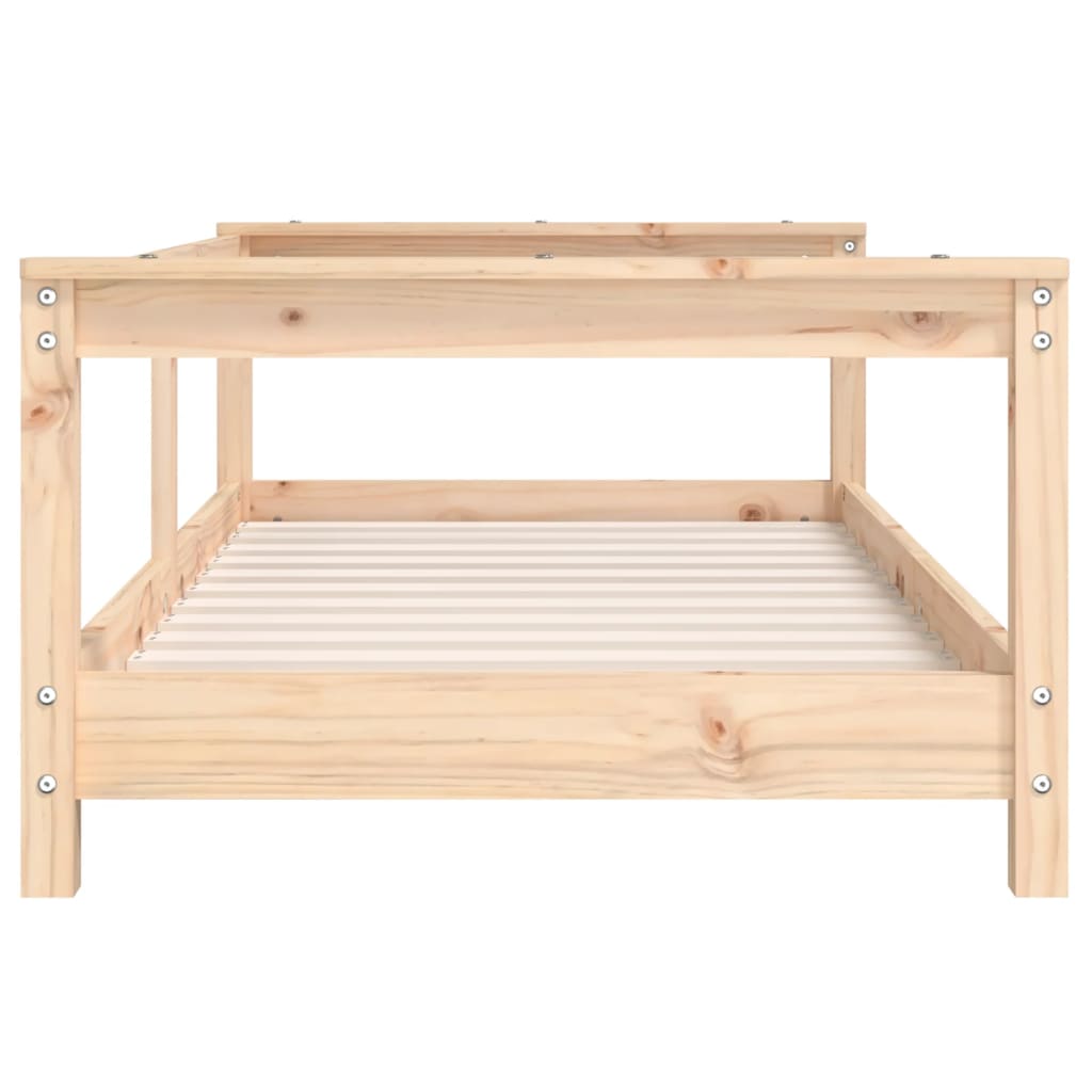vidaXL Rama łóżka dziecięcego, 70x140 cm, drewno sosnowe
