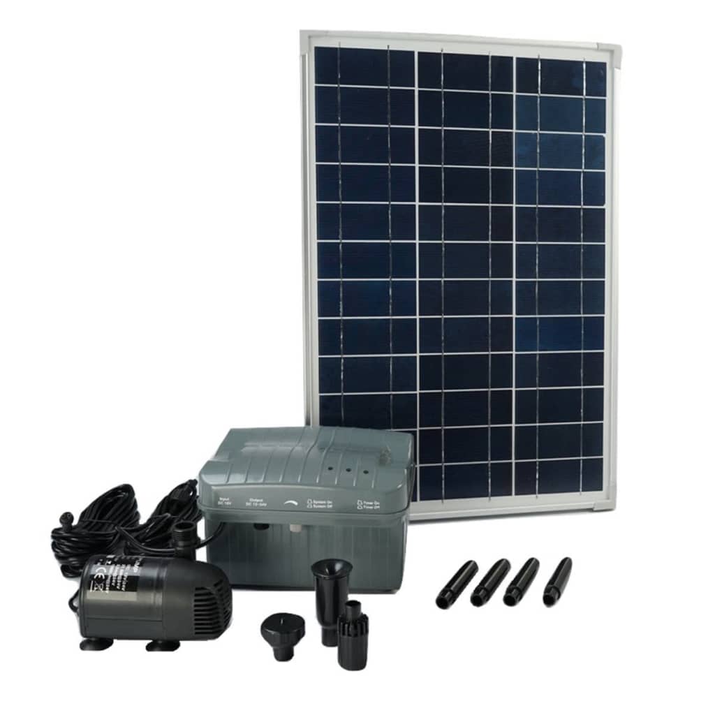 Ubbink Panel solarny, pompa i akumulator SolarMax 1000, 1351182