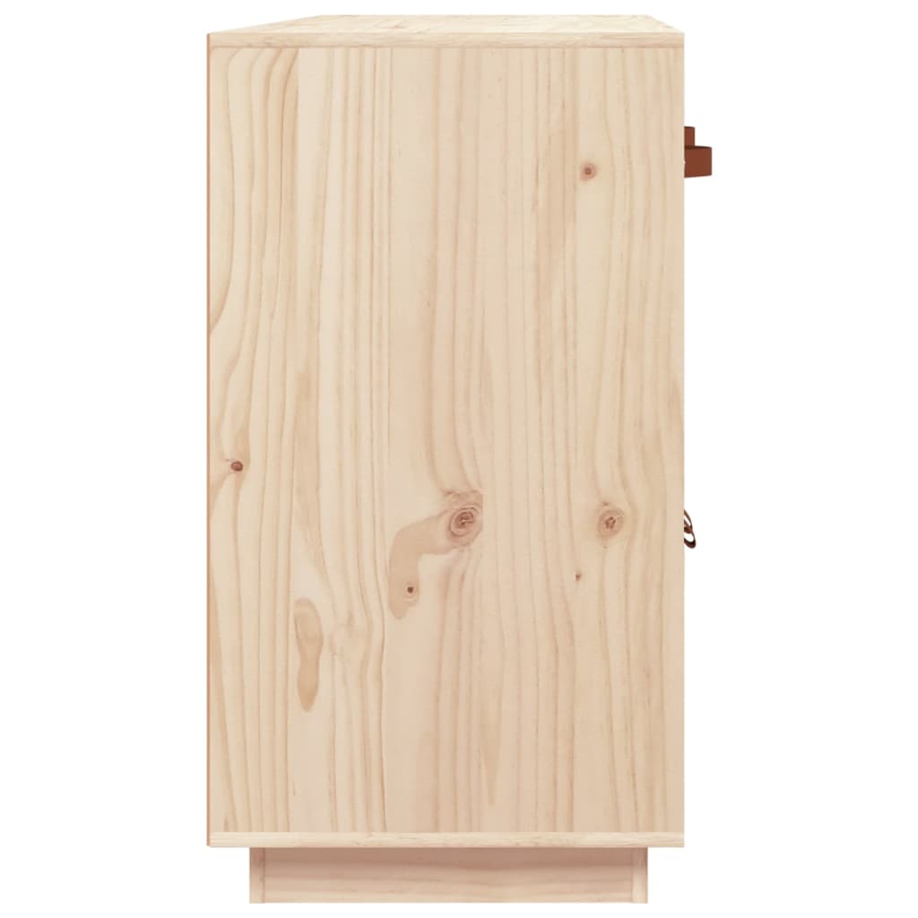 vidaXL Szafka, 98,5x40x75 cm, lite drewno sosnowe