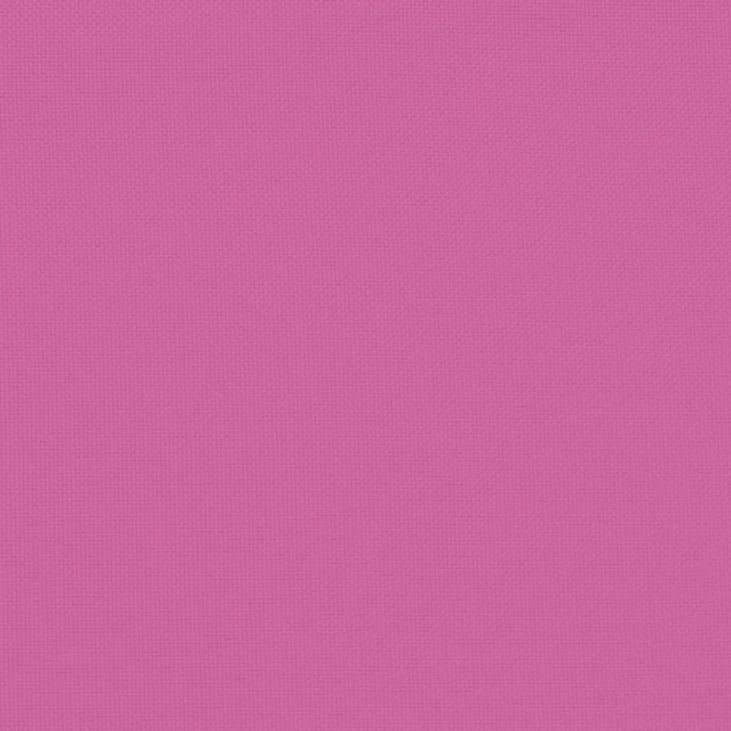 vidaXL Poduszka na ławkę ogrodową, różowa, 180x50x7 cm, tkanina