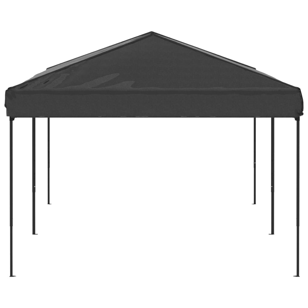 vidaXL Składany namiot imprezowy, antracytowy, 3x6 m