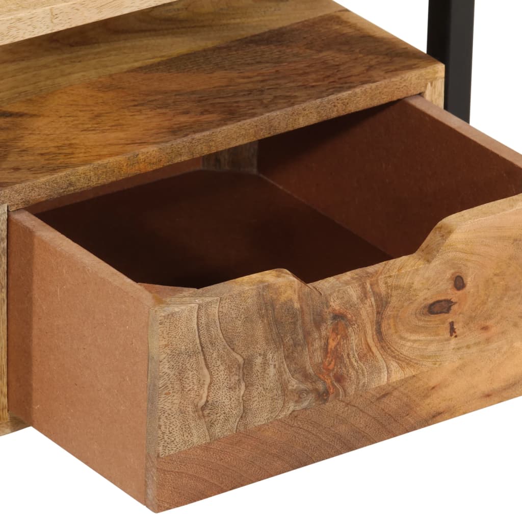 vidaXL Ścienna szafka nocna, 35x35x25 cm, lite drewno akacjowe