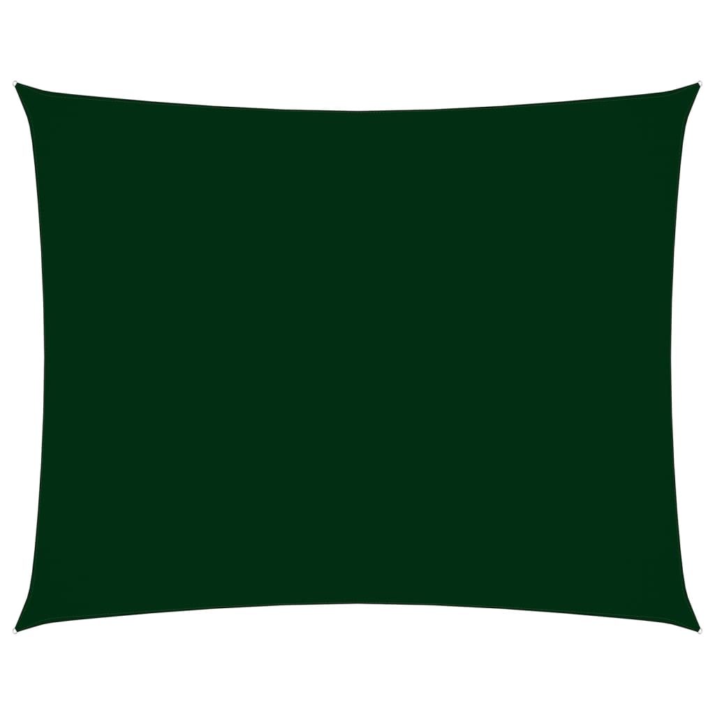 vidaXL Prostokątny żagiel ogrodowy, tkanina Oxford, 2x3,5 m, zielony