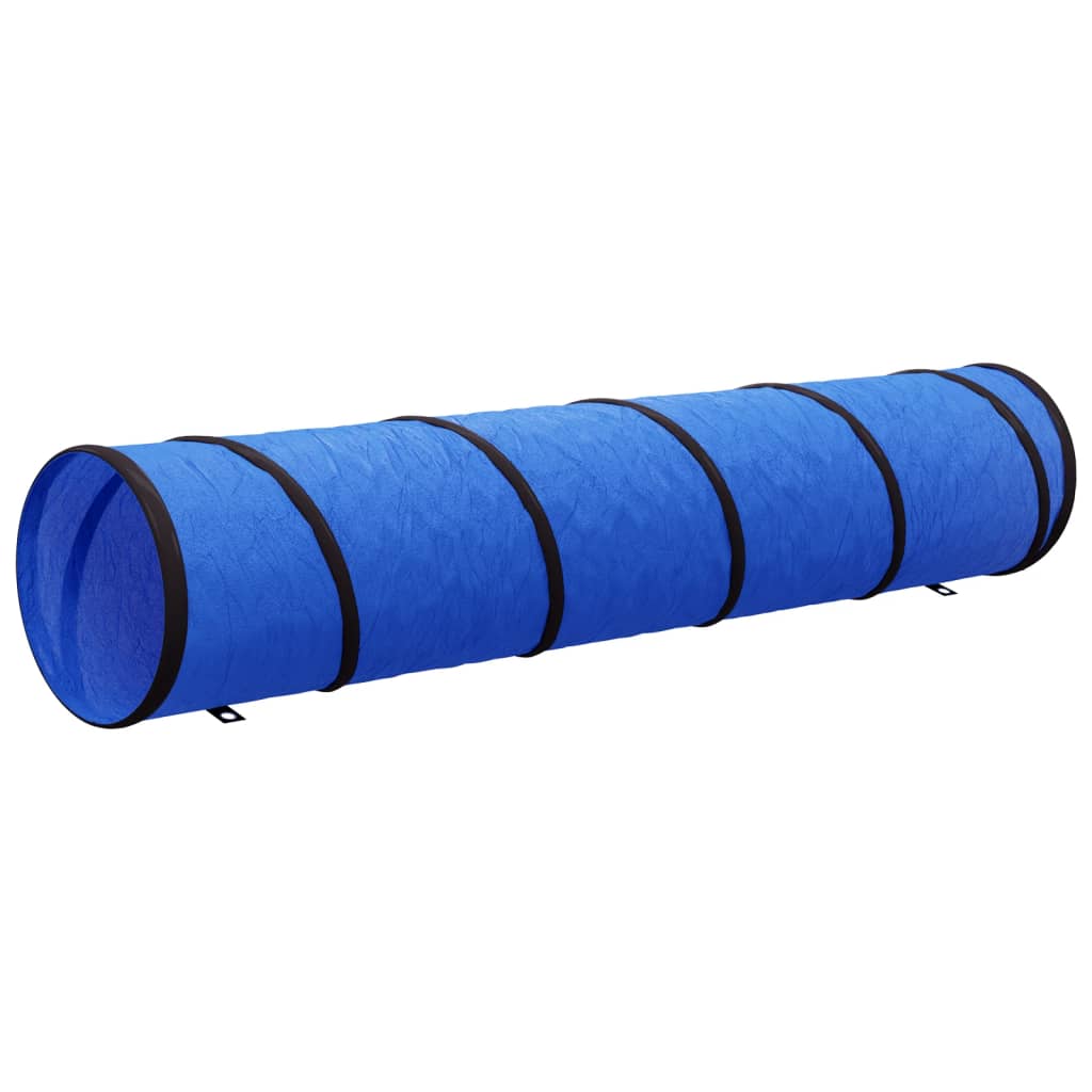 vidaXL Tunel dla psa, niebieski, Ø 40x200 cm, poliester